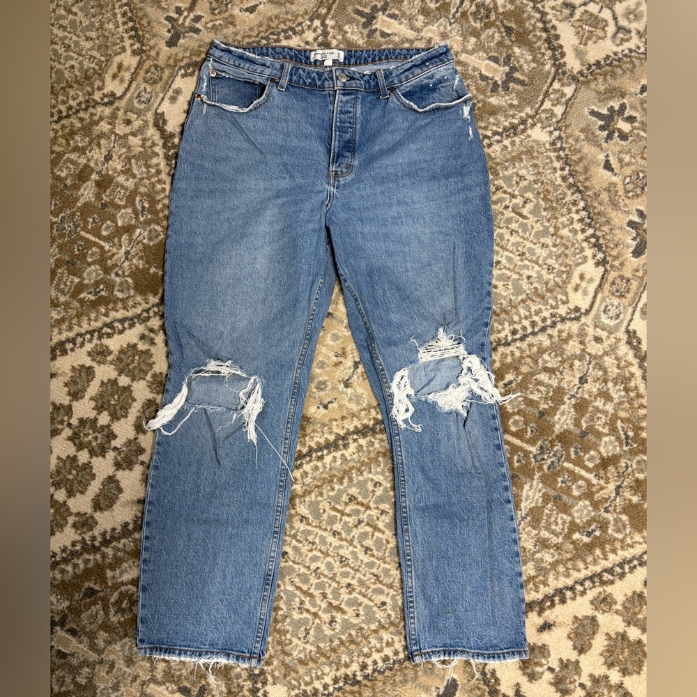 Abercrombie & Fitch High Rise Blue Jeans